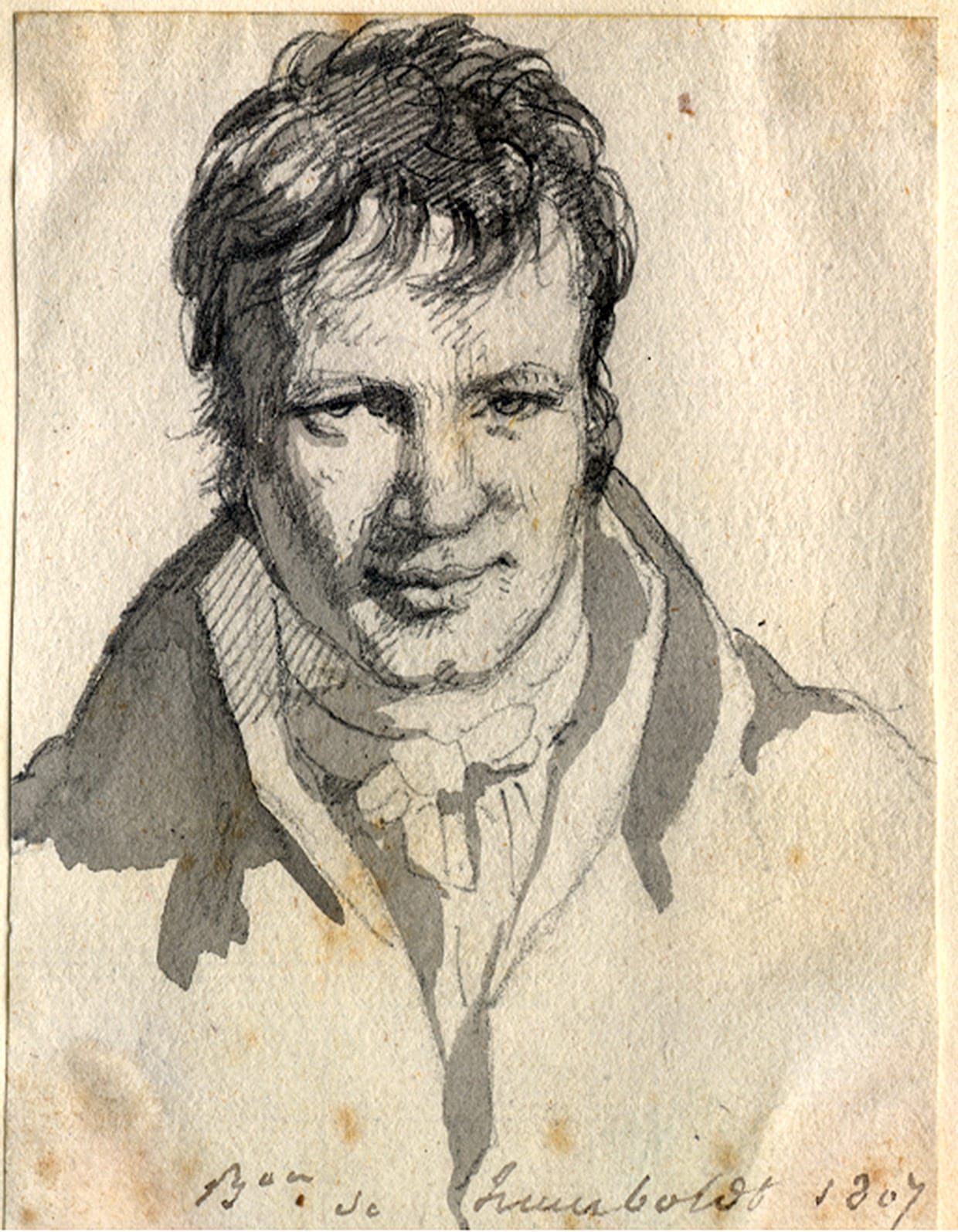 Sketch of Alexander Von Humboldt