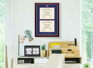 Double Diploma Frames—Custom Designs for Dual Degrees and More - Church ...