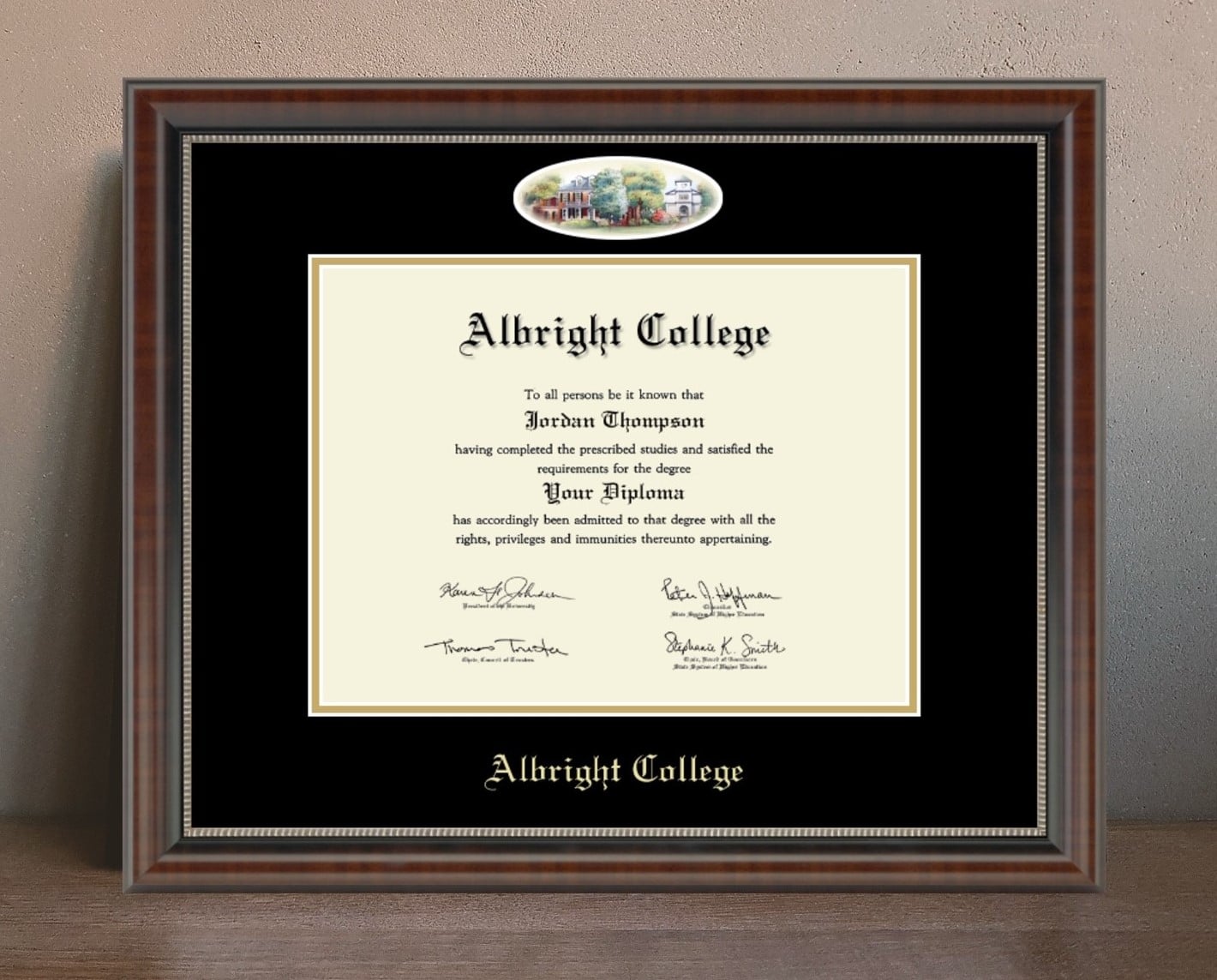 College Diploma Frames Featuring Campus Landmarks CHC Blog